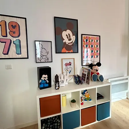 Mickey's Enchanted Studio, Central, Wi-fi アパート *